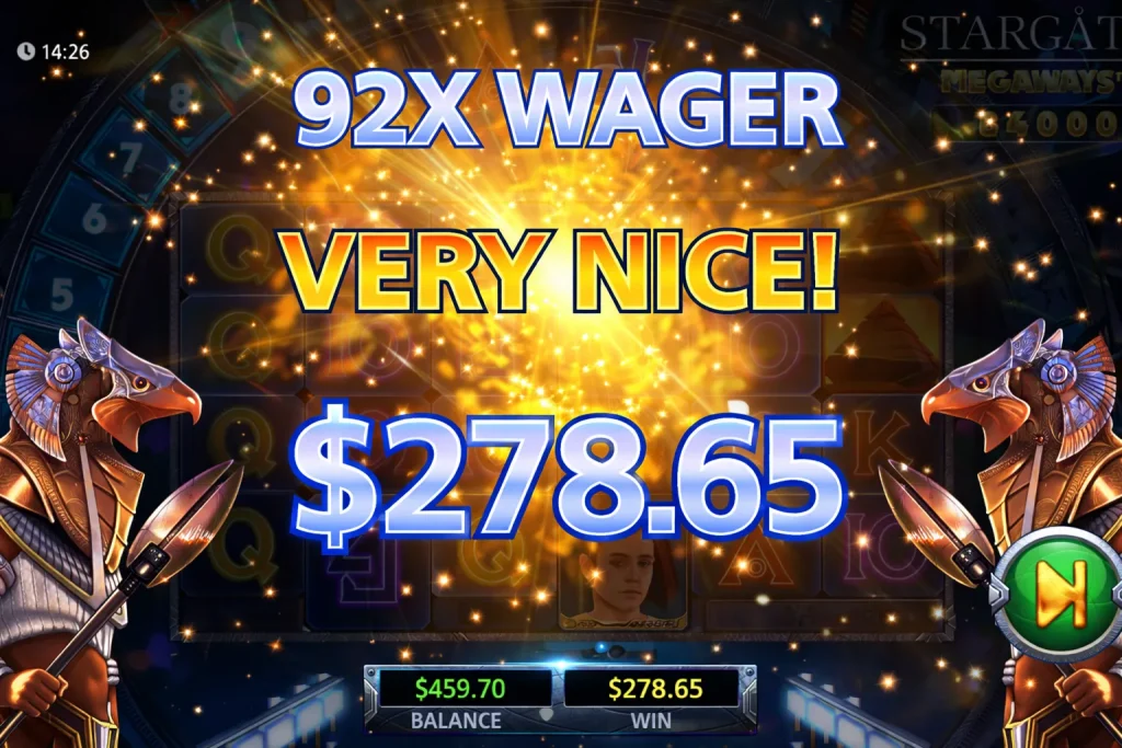 Stargate Megaways Demo Slot
